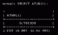 Математические функции MySQL